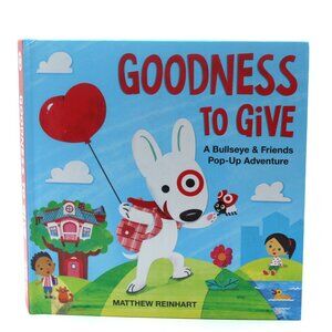 Goodness to Give: Target A Bullseye & Friends Pop-up Board Book Colorful Fun EUC